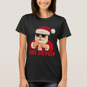 Camiseta Santa Dice Seis Siete - 6 7 Meme Latch Hook Yarn C