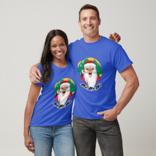 Camiseta santa divertida