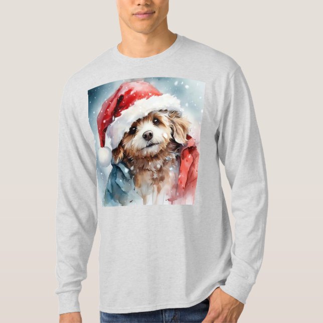 Camiseta Santa Dog (Anverso)