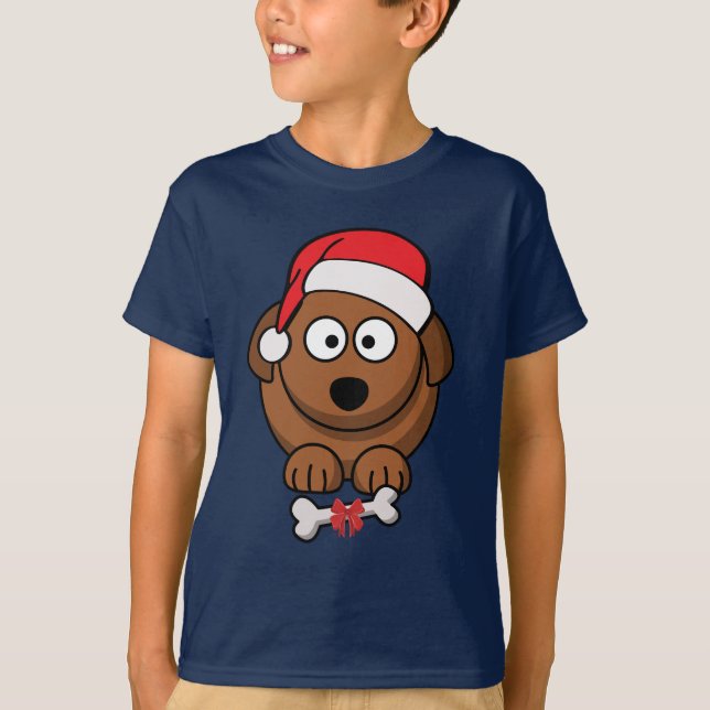 Camiseta Santa Dog (Anverso)