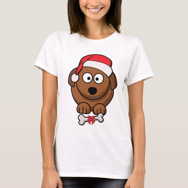 Camiseta Santa Dog (Anverso)