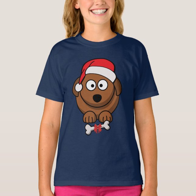 Camiseta Santa Dog (Anverso)