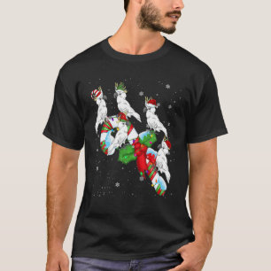 Camiseta Santa ELF Cockatoo En Candy Navidades Enciende San