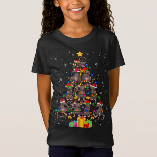 Camiseta Santa ELF Rata de reno Nochebuena