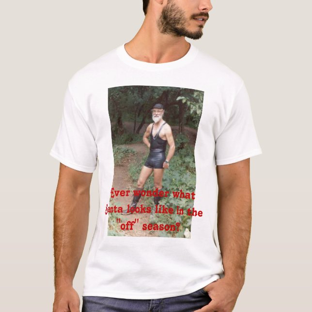 Camiseta Santa en julio (Anverso)