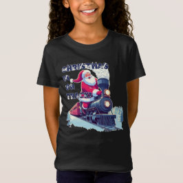 Camiseta Santa en un tren