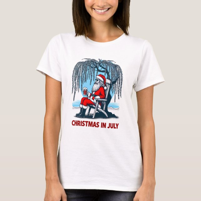 Camiseta Santa Encantadora de la fiesta de verano (Anverso)