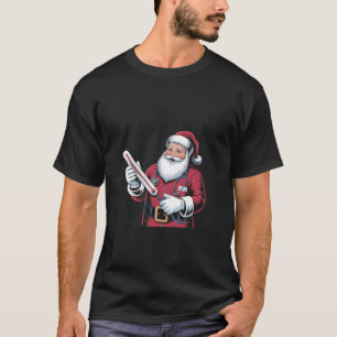 Camiseta Santa Enfermera Navidad Enfermera Trabajadora de l