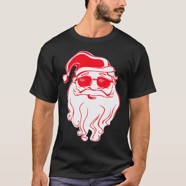 Camiseta Santa es fresco (Anverso)