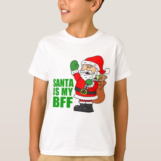 Camiseta Santa es mi BFF (Anverso)