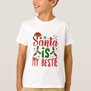 Camiseta Santa es mi curiosa cita de Navidades