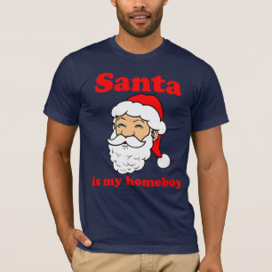 Camiseta Santa es mi homeboy