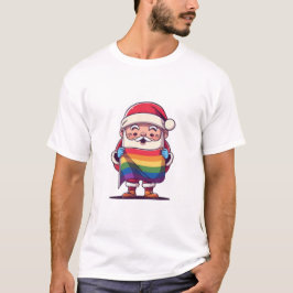 Camiseta Santa es Navidad gay