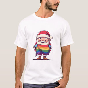 Camiseta Santa es Navidad gay
