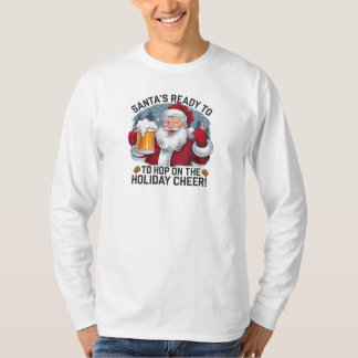 Camiseta Santa está lista para aguantar la fiesta