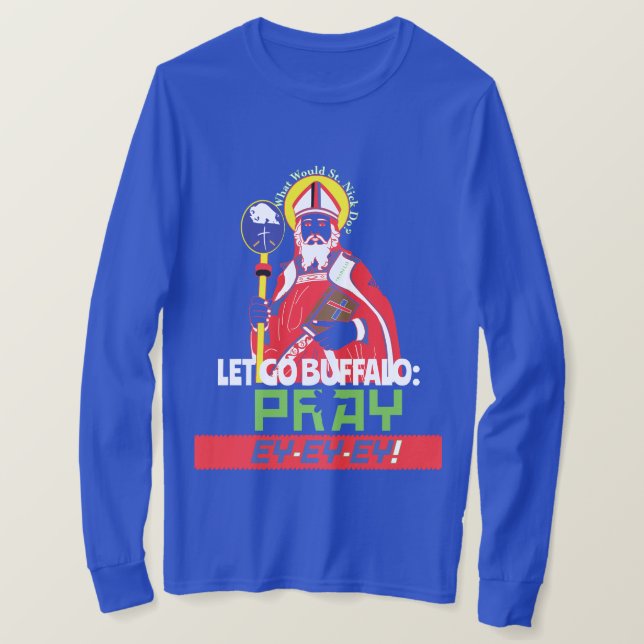 CAMISETA SANTA ESTÁ VIENDO A WNY (Anverso del diseño)