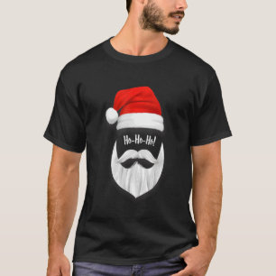 Camiseta Santa Face Ho Ho Ho Ho Chi Cute para los niños hom