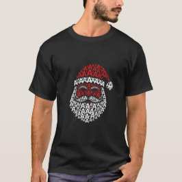Camiseta Santa Face Made of Letter A – T-Shirt