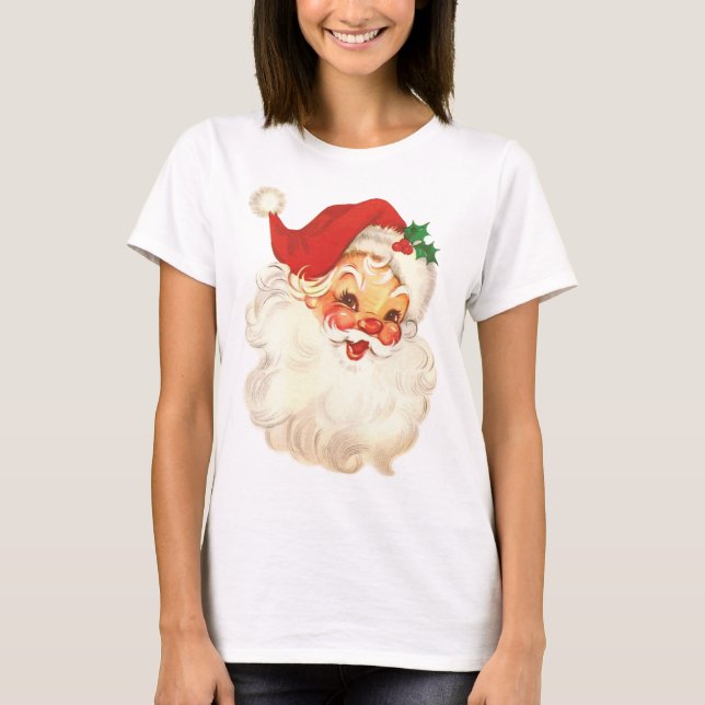 Camiseta santa face vintage (Anverso)