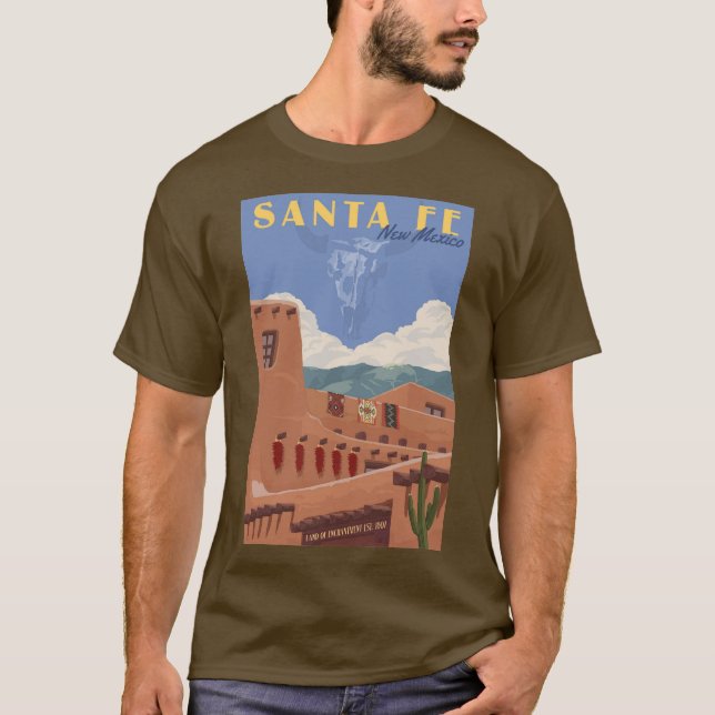CAMISETA SANTA FE (Anverso)