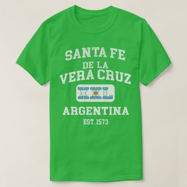 Camiseta Santa Fe de la Vera Cruz Argentina XXL Athletic de (Diseño del anverso)