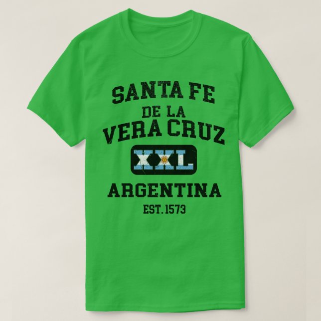 Camiseta Santa Fe de la Vera Cruz Argentina XXL Athletic de (Diseño del anverso)