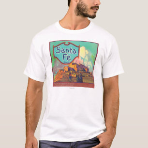 Camiseta Santa Fe LabelRedlands anaranjado, CA