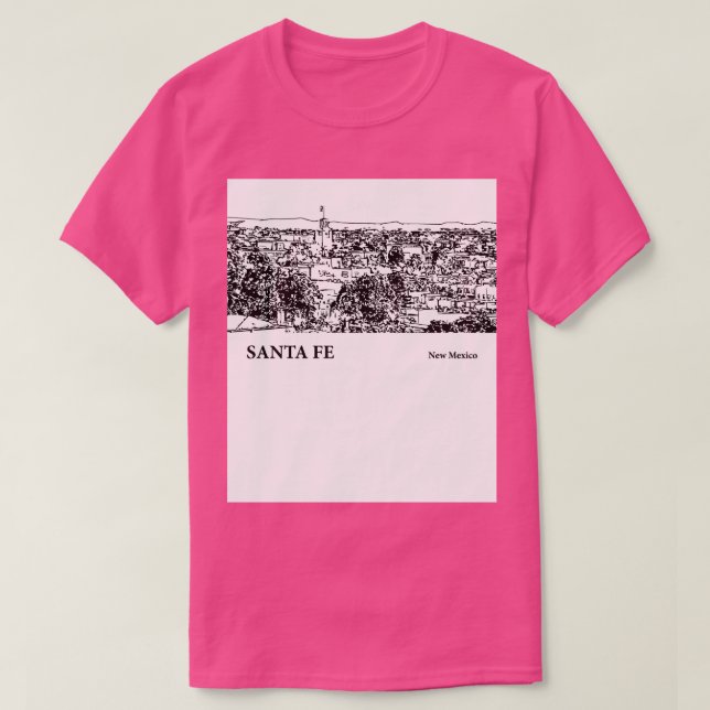 Camiseta Santa Fe Nuevo México 4 (Diseño del anverso)