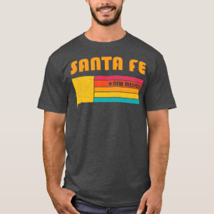 Camiseta Santa Fe Nuevo México Vintage Molestias de recuerd