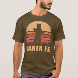 Camiseta Santa Fe Nuevo Oso Vintage Méico NM Molesto 80 