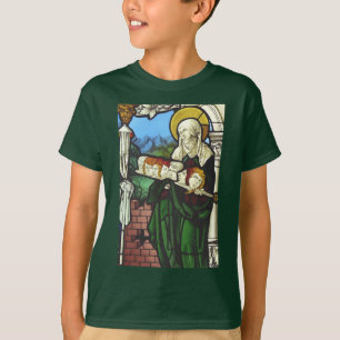 Camiseta Santa Felicitas y las cabezas de sus siete hijos