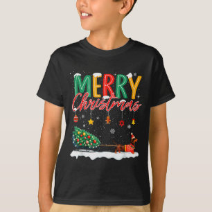 Camiseta Santa Feliz Navidad Dachshund Trineo Amante de los