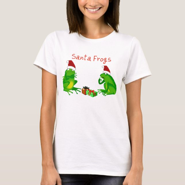 Camiseta Santa Frogs Long Sleeve Shirt (Anverso)