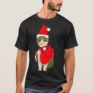 Camiseta Santa Gato