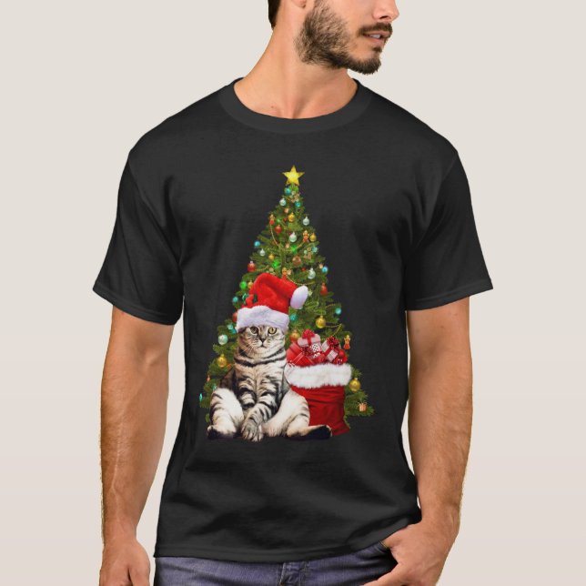 Camiseta Santa Gato (Anverso)