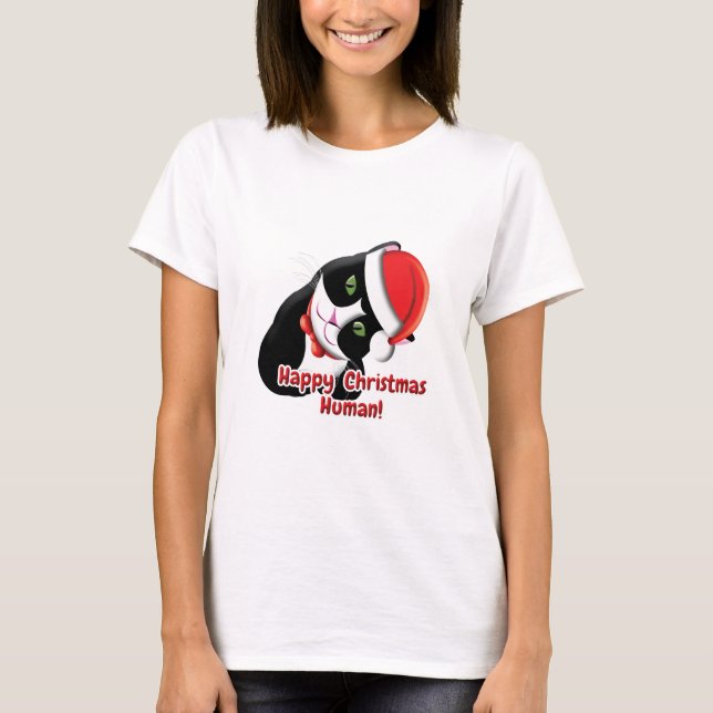Camiseta Santa Gato (Anverso)