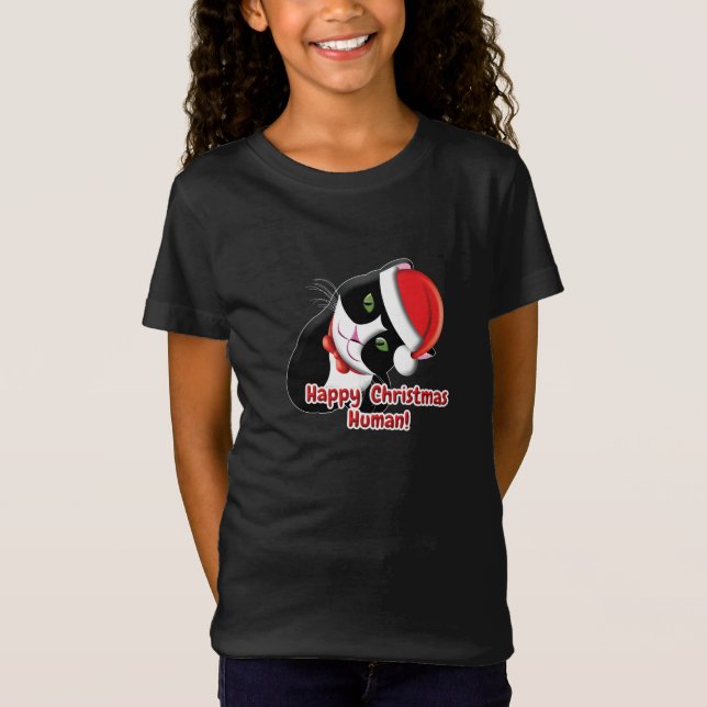 Camiseta Santa Gato (Anverso)
