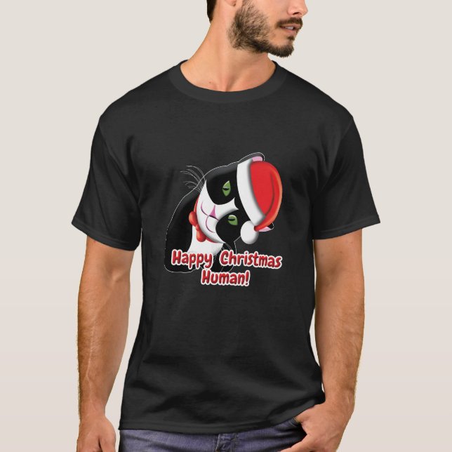 Camiseta Santa Gato (Anverso)