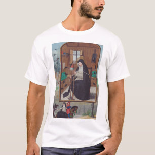 Camiseta Santa Gertrudis de Helfta por Simon Bening