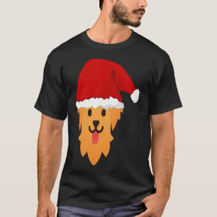 Camiseta Santa Golden Retriever