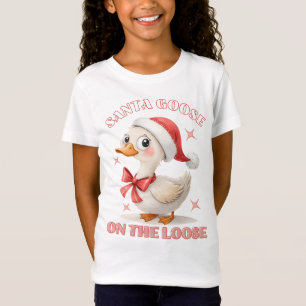 Camiseta Santa Goose en la calle - Navidades divertidos se 