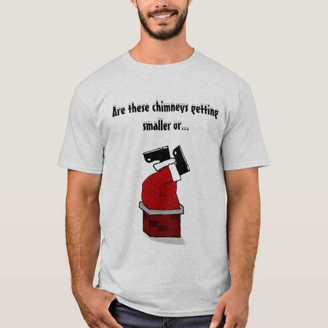 Camiseta Santa gordo (Anverso)