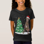 Camiseta Santa Great Dane Dog Christmas Tree Light Funny Xm<br><div class="desc">Santa Great Dane Dog Christmas Tree Light Divertido navideño</div>