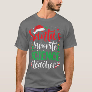 Camiseta Santa H: Navidades de profesores de ciencias favor