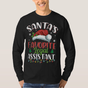 Camiseta Santa H: Navidades de Santa H, asistente legal fav