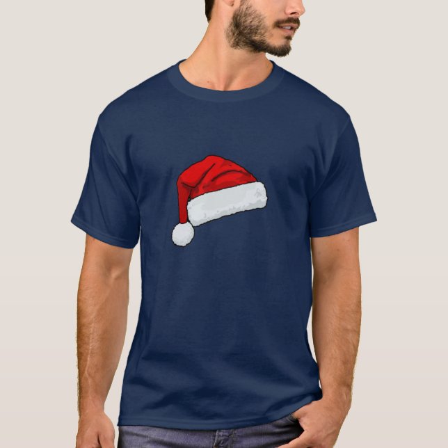 Camiseta Santa Hat (Anverso)