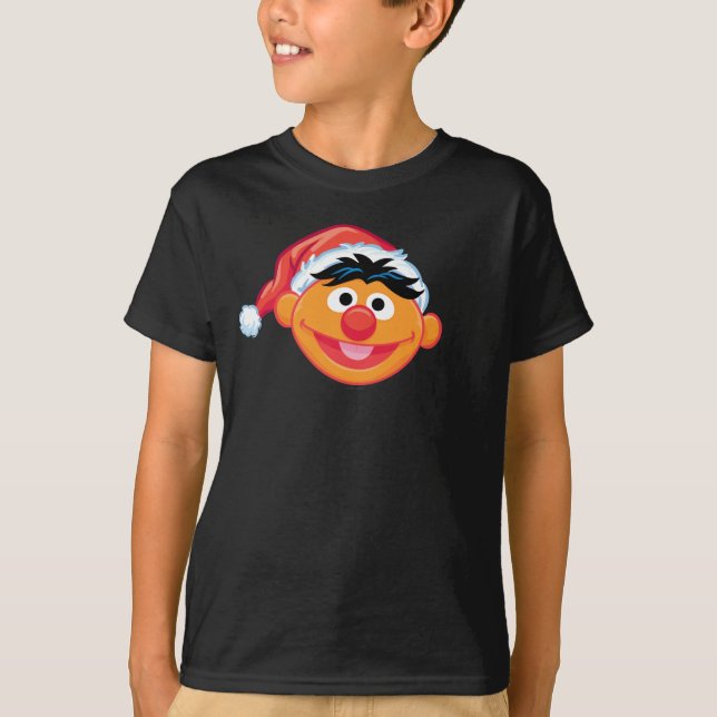Camiseta Santa Hat Ernie (Anverso)