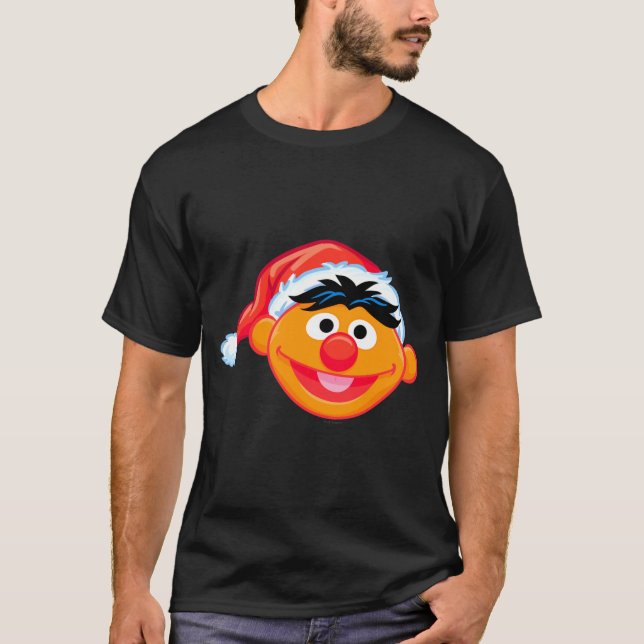 Camiseta Santa Hat Ernie  (Anverso)