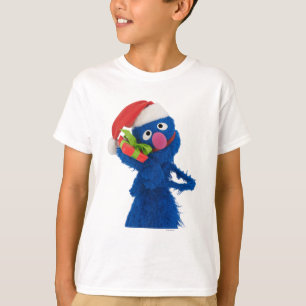 Camiseta Santa Hat Grover
