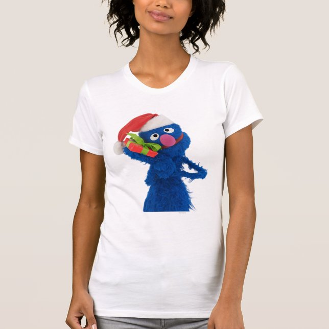 Camiseta Santa Hat Grover (Anverso)